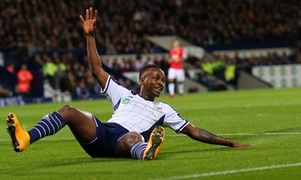 Berahino in action for West Brom (The Guardian)